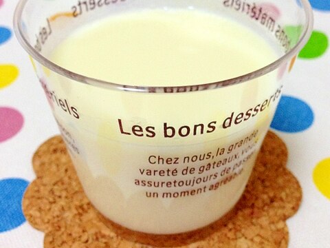 ハニーバターで♪濃厚ミルクプリン